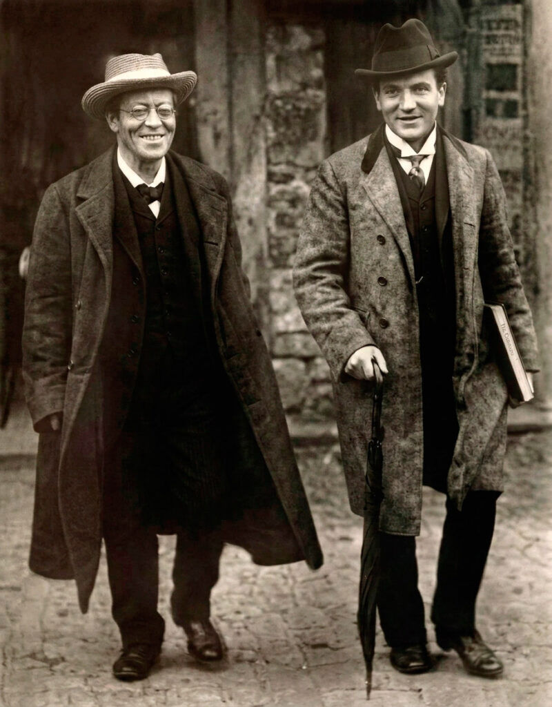 Gustav Mahler y Bruno Walter circa 1908 Gustav Mahler y Bruno Walter circa 1908
